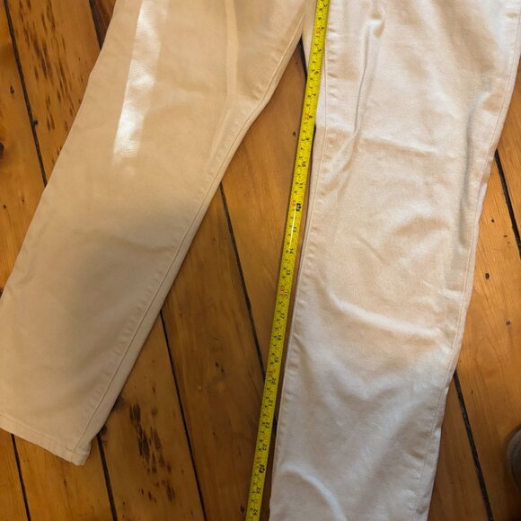 Joe's straight leg Ecru ankle jeans - Picture 2 of 5